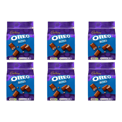 Cadbury Dairy Milk Oreo Bites (Bulk Buy Pack Of 6)