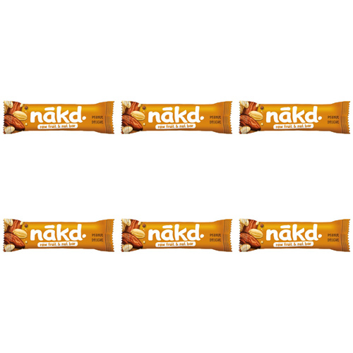 Nakd Peanut Delight Bar (Bulk Buy Pack Of 6)