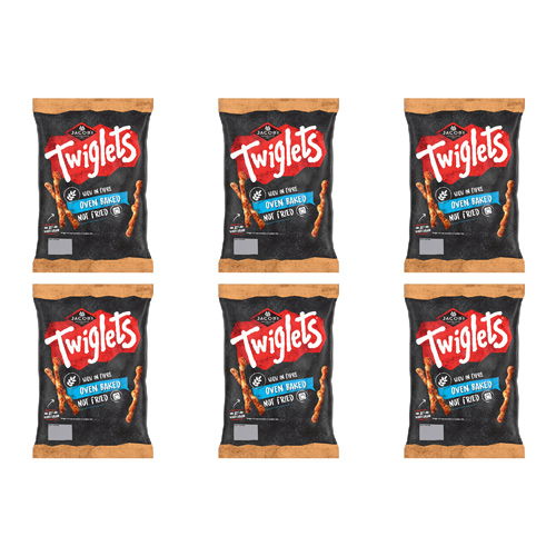 Jacobs Twiglets Large Bag (Bulk Buy Pack Of 6)