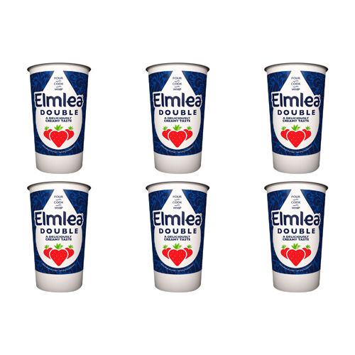 Elmlea Double Cream Alternative (Bulk Buy Pack Of 6)