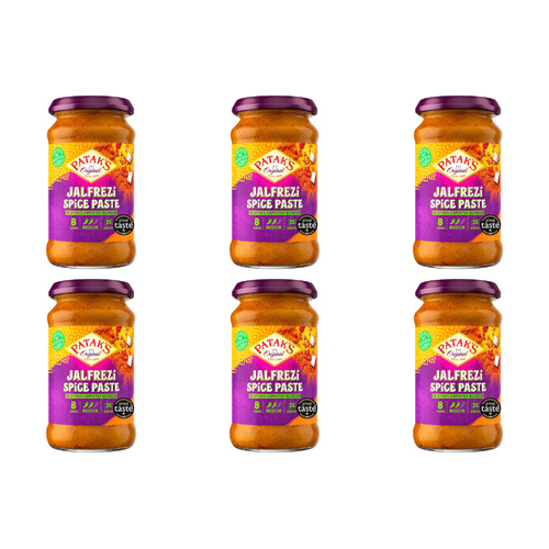 Pataks Jalfrezi Paste (Bulk Buy Pack Of 6) | British Corner Shop