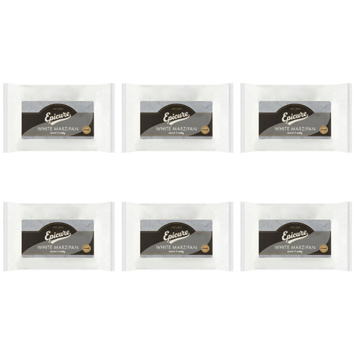 Epicure White Marzipan (Bulk Buy Pack Of 6)