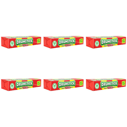 Swizzels Matlow Drumstick Chews Stick Pack (Bulk Buy Pack Of 6)