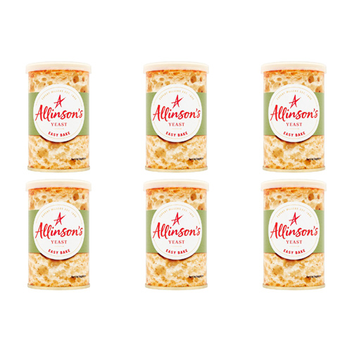 Allinson Easy Bake Yeast Tin (Bulk Buy Pack Of 6)