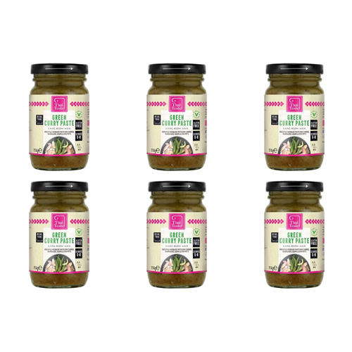 Thai Taste Green Curry Paste (Bulk Buy Pack Of 6)