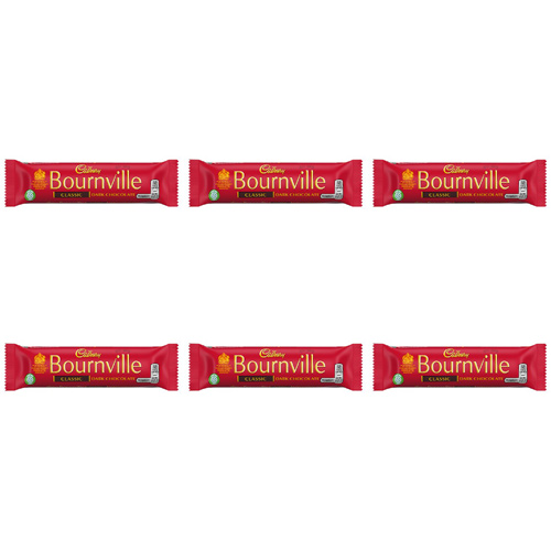 Cadbury Bournville Classic Dark Chocolate (Bulk Buy Pack Of 6)