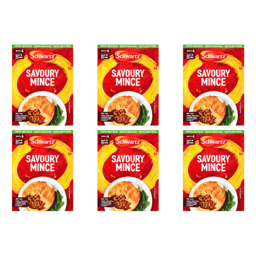 Schwartz Savoury Mince Mix (Bulk Buy Pack Of 6)