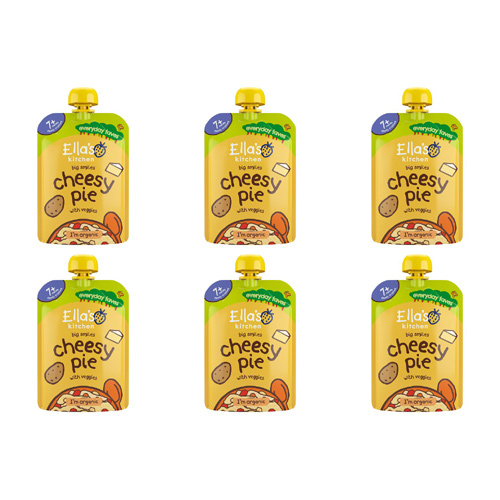 Ellas Kitchen 7 Month Cheesy Pie (Bulk Buy Pack Of 6)