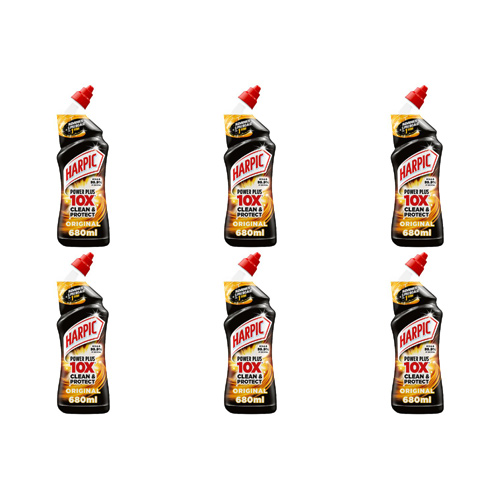 Harpic Power Plus Original (Bulk Buy Pack Of 6)