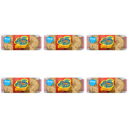 Blue Dragon Medium Egg Noodles (Bulk Buy Pack Of 6)