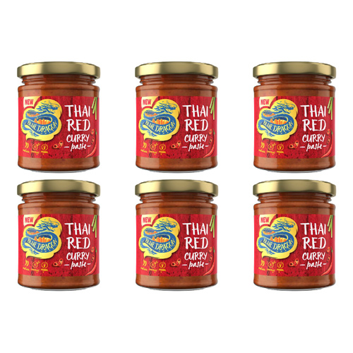 Blue Dragon Thai Red Curry Paste (Bulk Buy Pack Of 6)