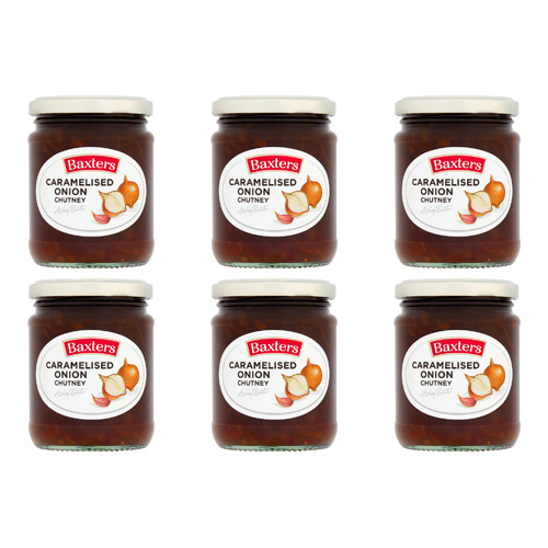 Baxters Caramelised Onion Chutney (Bulk Buy Pack Of 6)