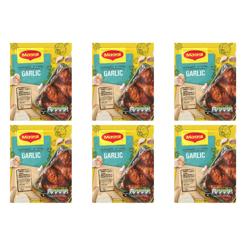 Maggi So Juicy Garlic For Chicken (Bulk Buy Pack Of 6)