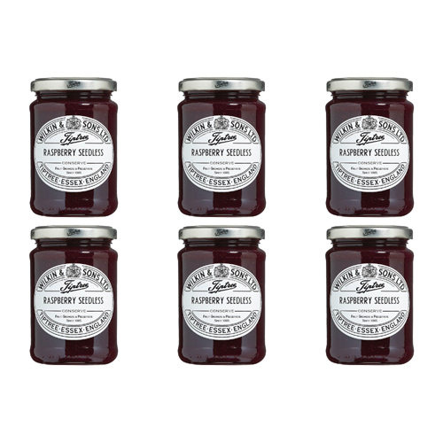 Tiptree Seedless Raspberry Jam (Bulk Buy Pack Of 6)