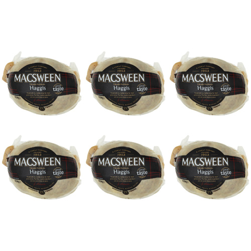 Macsween Traditional Haggis (Bulk Buy Pack Of 6)