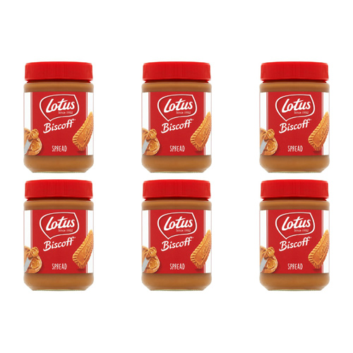 Lotus Caramelised Spread Smooth (Bulk Buy Pack Of 6)