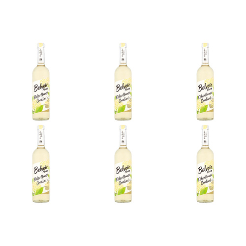 Belvoir Elderflower Cordial (Bulk Buy Pack Of 6)