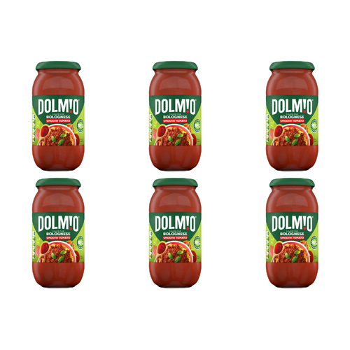 Dolmio Bolognese Sauce Smooth (Bulk Buy Pack Of 6)