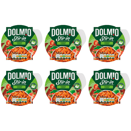 Dolmio Stir In Tomato & Basil (Bulk Buy Pack Of 6)