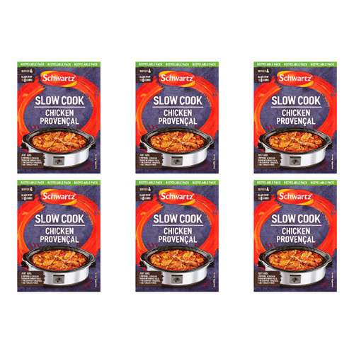 Schwartz Slow Cooker Chicken Provencal (Bulk Buy Pack Of 6)