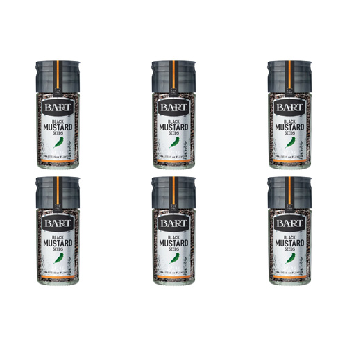 Bart Black Mustard Seeds (Bulk Buy Pack Of 6)