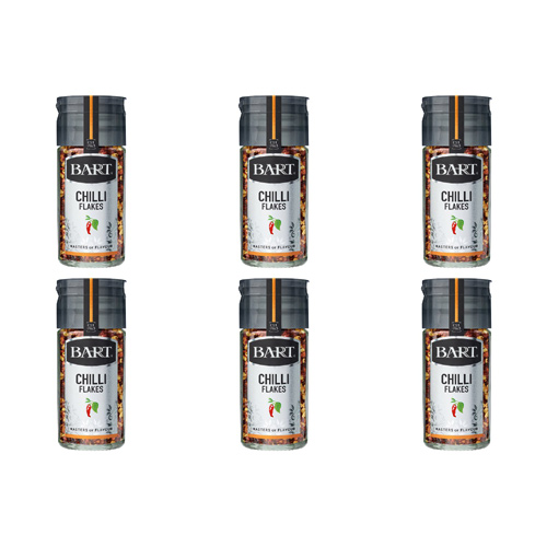 Bart Chilli Flakes (Bulk Buy Pack Of 6)