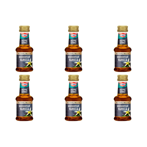 Dr. Oetker Madagascan Vanilla Natural Extract (Bulk Buy Pack Of 6)