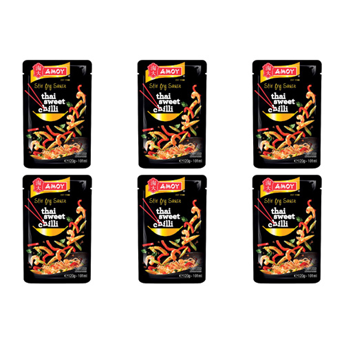 Amoy Stir Fry Sweet Thai Chilli Sauce (Bulk Buy Pack Of 6)