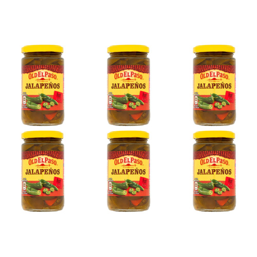Old El Paso Green Jalapenos (Bulk Buy Pack Of 6)