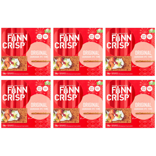 Finn Crisp Original Slims (Bulk Buy Pack Of 6)