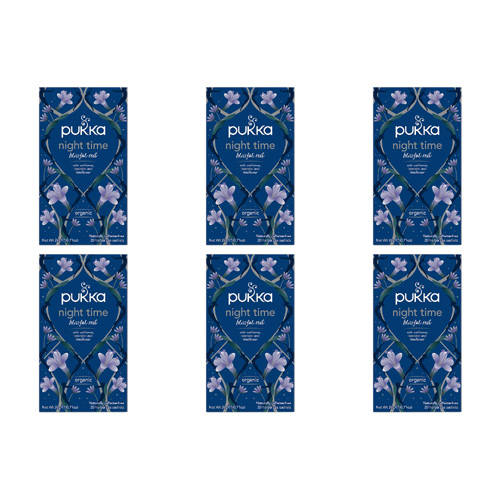 Pukka Organic Night Time Tea 20s (Bulk Buy Pack Of 6)
