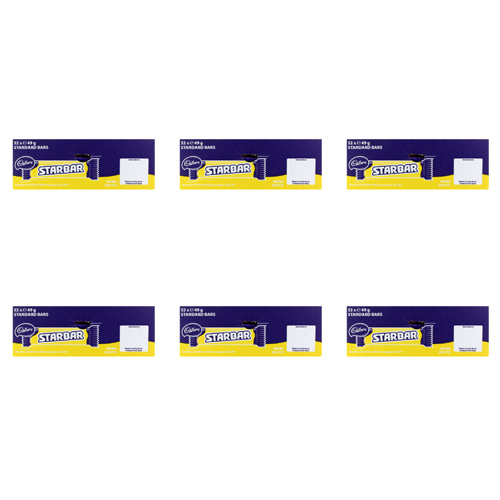 Cadbury Starbar - 32 x 49g (Bulk Buy Pack Of 6)