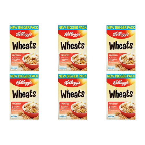 Kelloggs Frosted Wheats (Bulk Buy Pack Of 6)