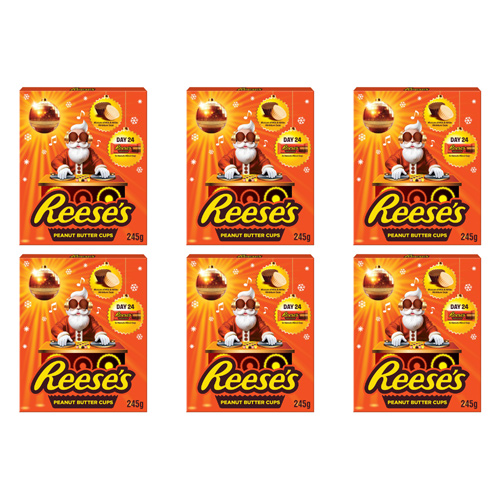 Reeses Advent Calendar (Bulk Buy Pack Of 6)