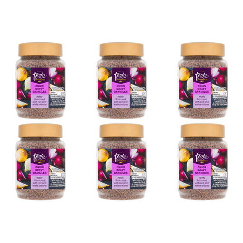 Sainsbury's Onion Gravy Granules, Taste the Difference (Bulk Buy Pack Of 6)