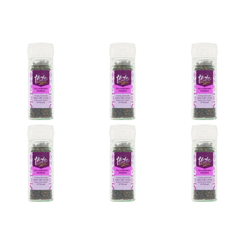 Sainsburys Taste the Difference Tellicherry Pepper Grinder (Bulk Buy Pack Of 6)