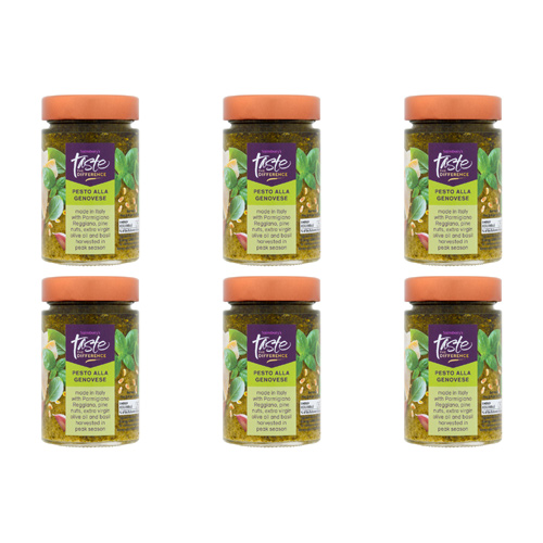 Sainsburys Taste the Difference Alla Genovese Pesto (Bulk Buy Pack Of 6)