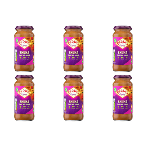 Pataks Bhuna Cooking Sauce (Bulk Buy Pack Of 6)