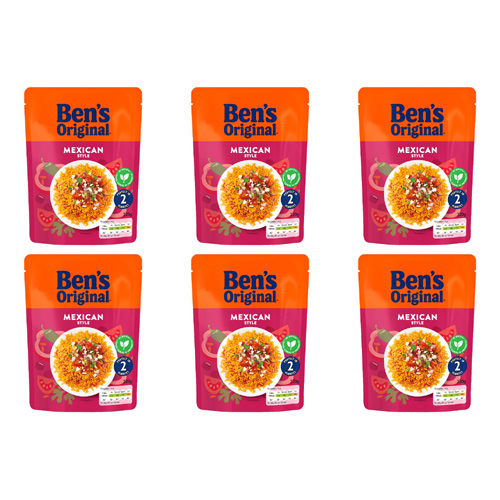 Ben's Original Special Spicy Mexican Rice (Bulk Buy Pack Of 6)