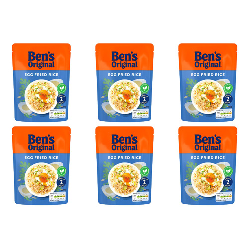 Bens Original Special Egg Fried Rice (Bulk Buy Pack Of 6)