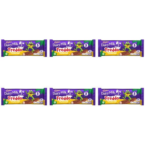 Cadbury Freddo Caramel 4 Pack (Bulk Buy Pack Of 6)
