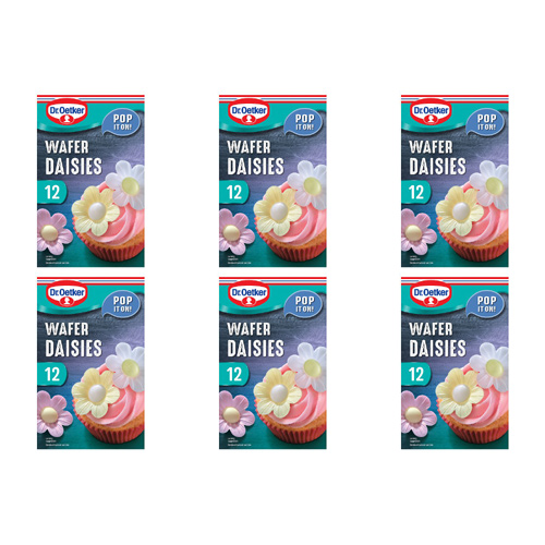 Dr. Oetker Wafer Daisies (Bulk Buy Pack Of 6)