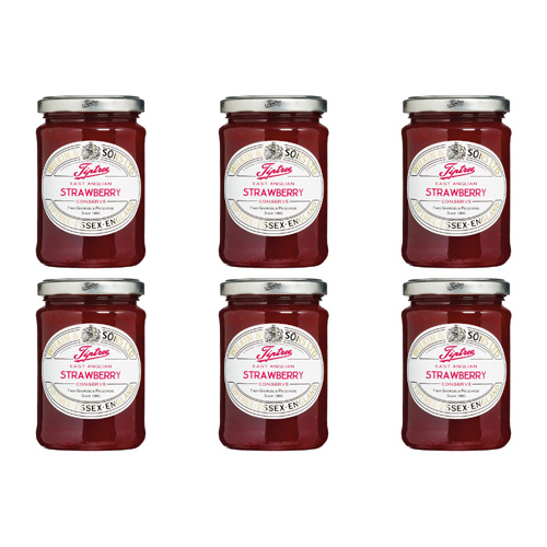 Tiptree East Anglian Strawberry Conserve (Bulk Buy Pack Of 6)