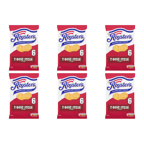 Roysters T-Bone Steak 6 Pack (Bulk Buy Pack Of 6)