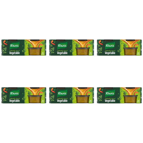 Knorr Stockpot Vegetable 4 Pack (Bulk Buy Pack Of 6)