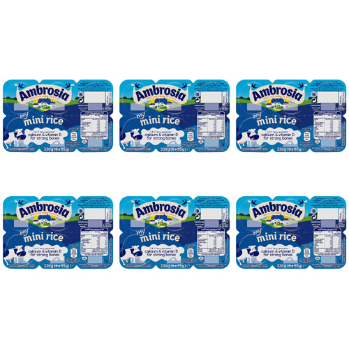 Ambrosia Rice Minis (Bulk Buy Pack Of 6)