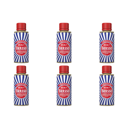 Brasso Metal Polish (Bulk Buy Pack Of 6)