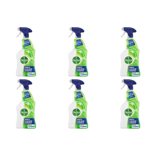 Dettol Mould & Mildew Remover Spray (Bulk Buy Pack Of 6)