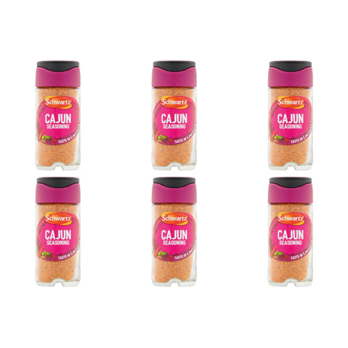 Schwartz Cajun Seasoning (Bulk Buy Pack Of 6)