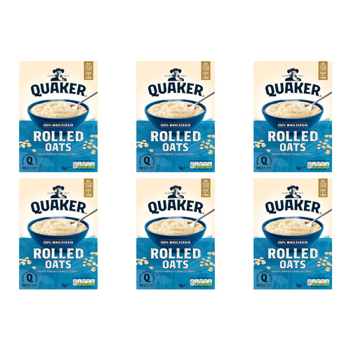Quaker Oats (Bulk Buy Pack Of 6)